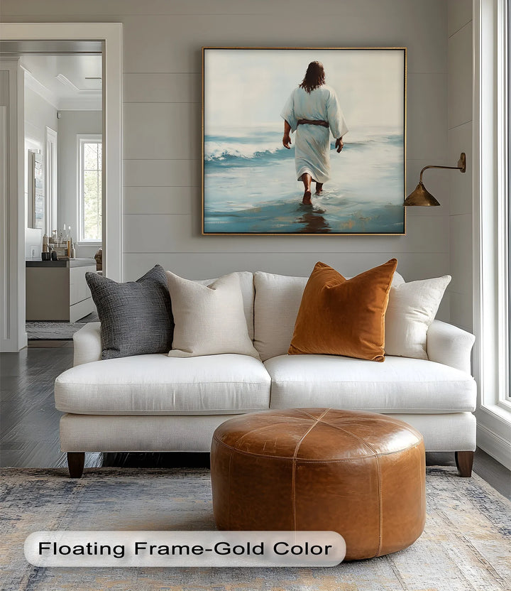 Divine Path – Jesus Walking on Water Canvas Prints - MyPhotoStation