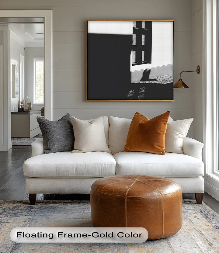 Shadow Geometry – Minimalist Window & Light Canvas Prints - MyPhotoStation
