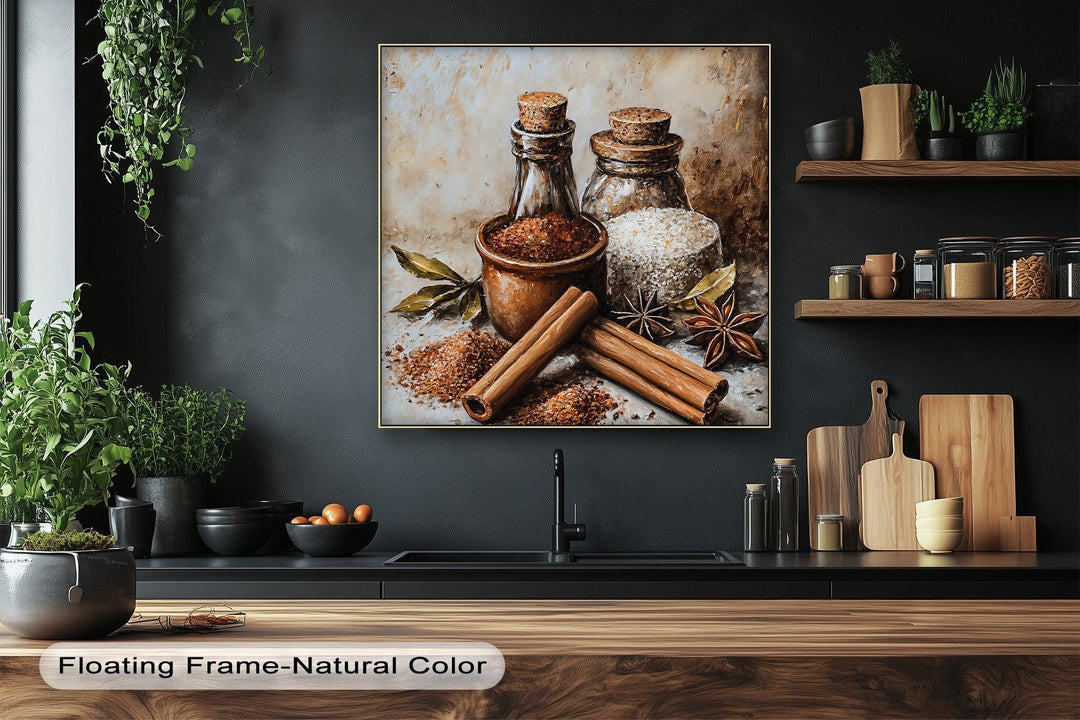 Cinnamon & Spice – Kitchen Canvas Print - MyPhotoStation