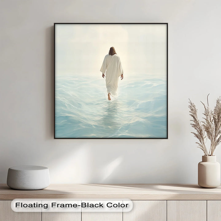 Divine Calm – Jesus Walking on Water Canvas Print - MyPhotoStation