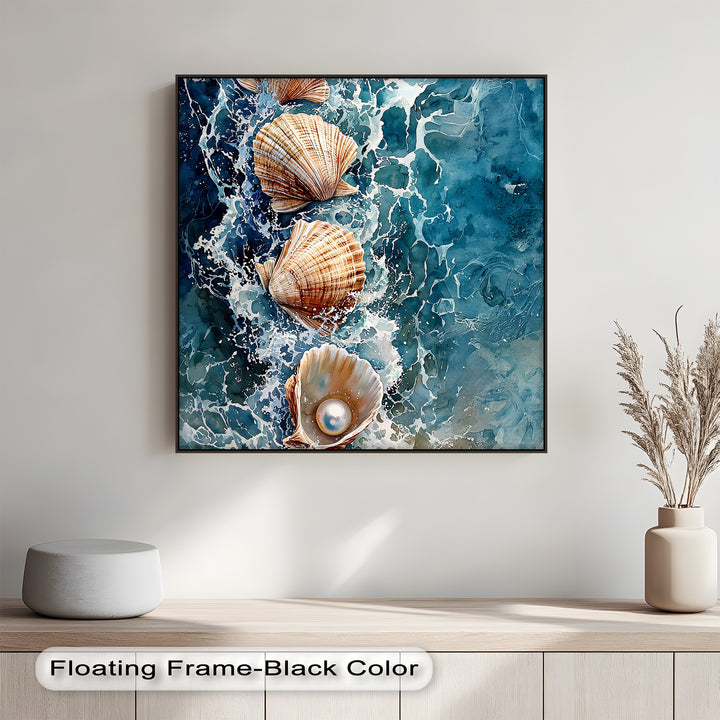 Dive into detail with this vivid, textured photo canvas statement piece.

