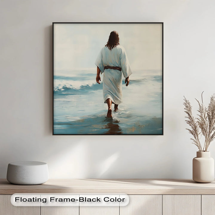Divine Path – Jesus Walking on Water Canvas Prints - MyPhotoStation