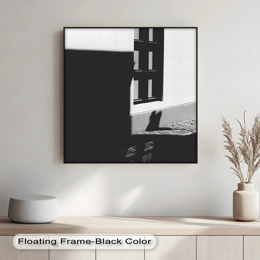 Shadow Geometry – Minimalist Window & Light Canvas Prints - MyPhotoStation