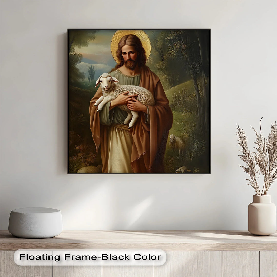 This timeless custom canvas print shows the Savior’s tender embrace—perfect for faith-filled decor.

