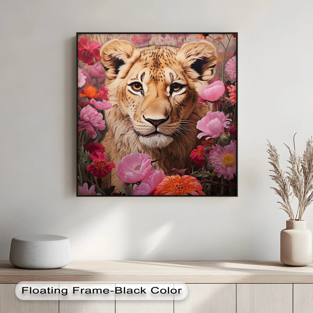 Wild Grace Among Blossoms – Animal Canvas Print - MyPhotoStation