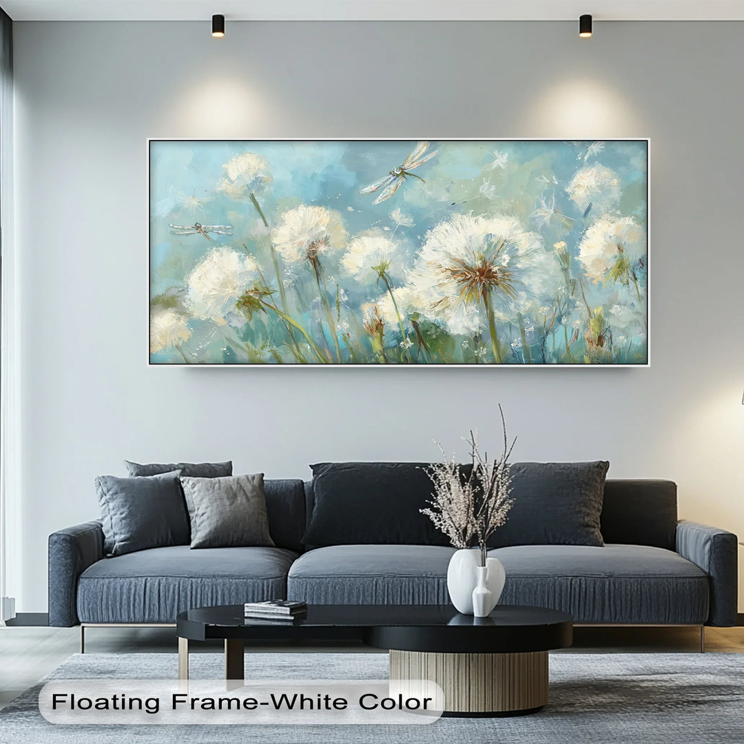 Whispers in the Breeze – Dandelion Meadow Canvas Print - MyPhotoStation