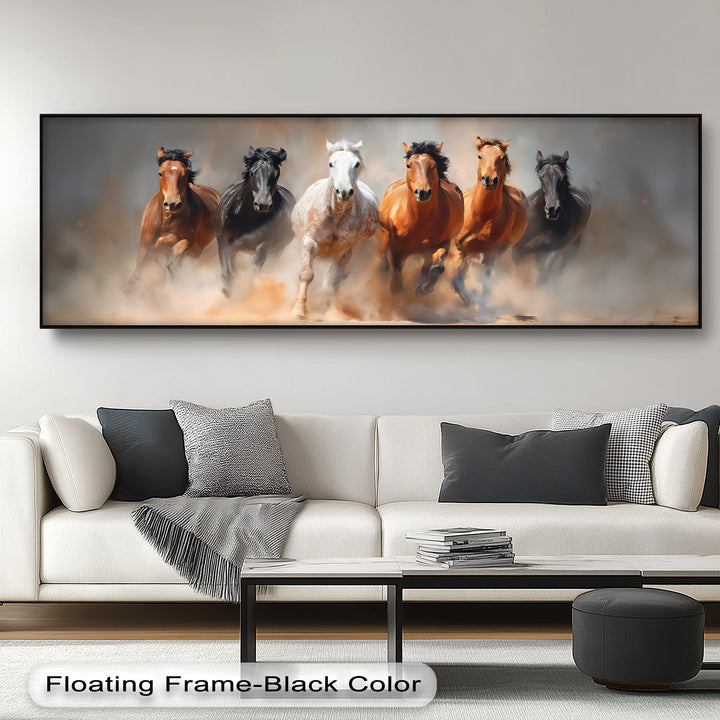 Galloping Spirit – Running Horses in Motion Canvas Print