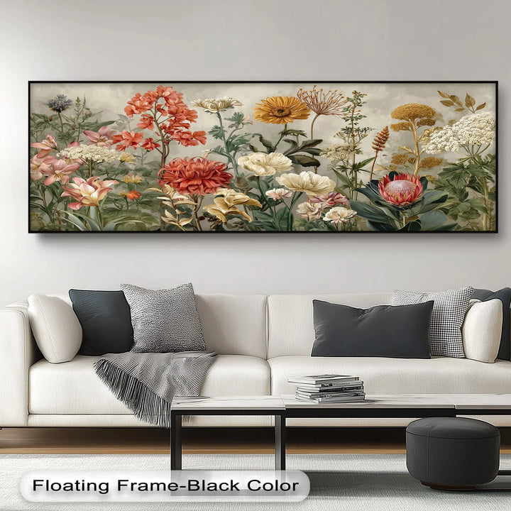 Garden Reverie – Lush Botanical Canvas Print - MyPhotoStation