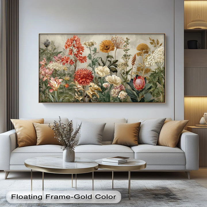 Garden Reverie – Lush Botanical Canvas Print - MyPhotoStation