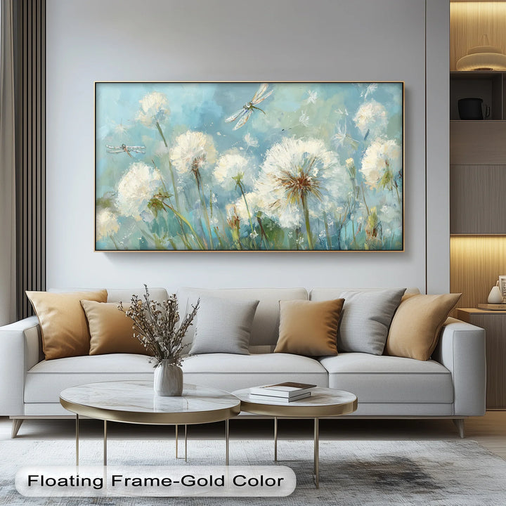 Whispers in the Breeze – Dandelion Meadow Canvas Print - MyPhotoStation