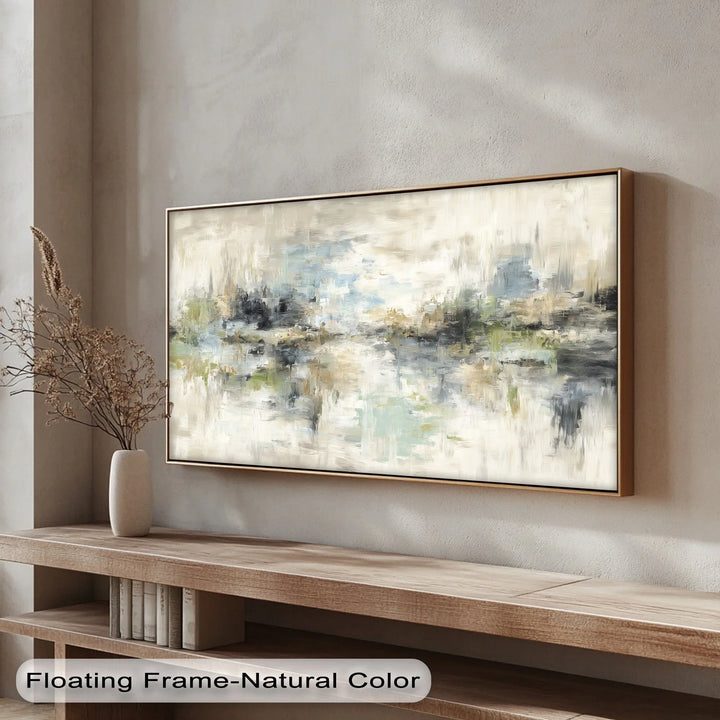 Tranquil Horizons – Soft Abstract Landscape Canvas Print - MyPhotoStation