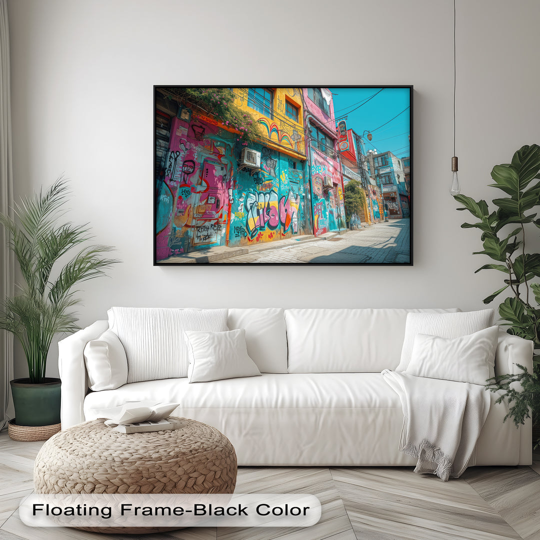 هروب الحمضيات في أمالفي – طباعة قماشية لبستان البرتقال المتوسطي