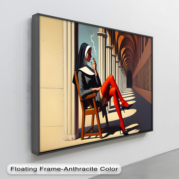 Forbidden Habit – Erotic Canvas Wall Art | Bedroom Wall Art