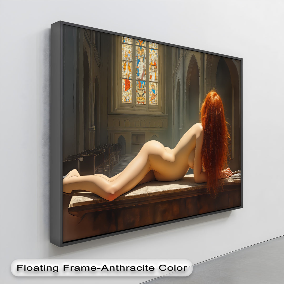 Sacred Gaze – Erotic Canvas Wall Art | Biggest Canvas
