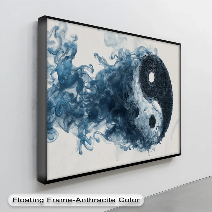 Yin Yang Smoke Balance – Canvas Print - MyPhotoStation