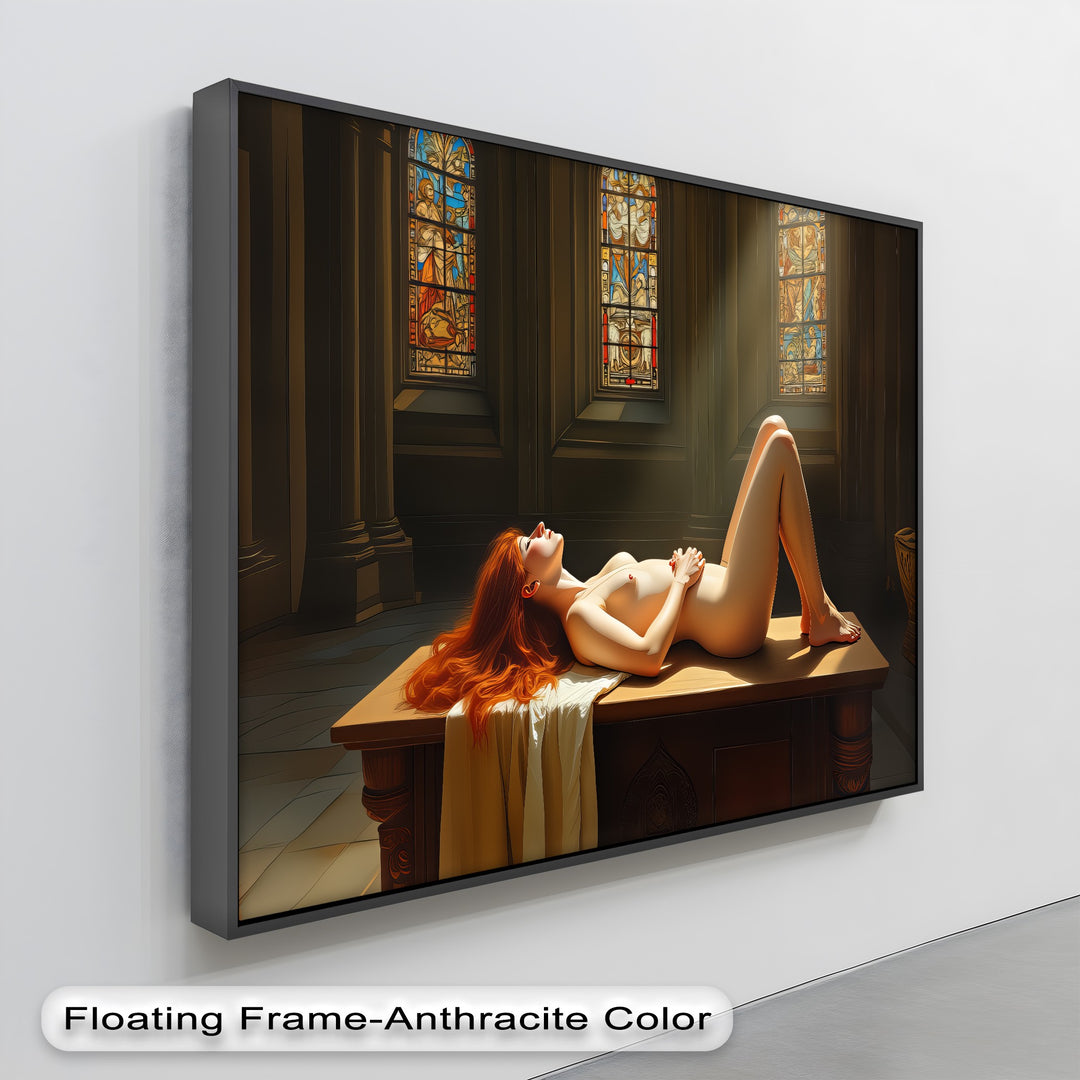 Divine Surrender – Erotic Canvas Wall Art | Artwork Canvas