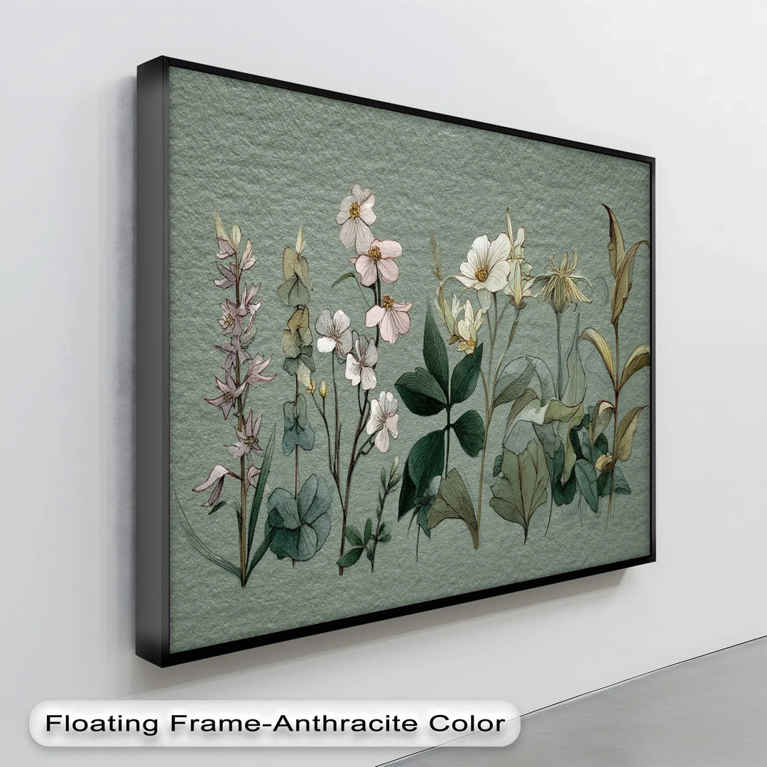 Delicate Wildflower Study – Canvas Print - MyPhotoStation