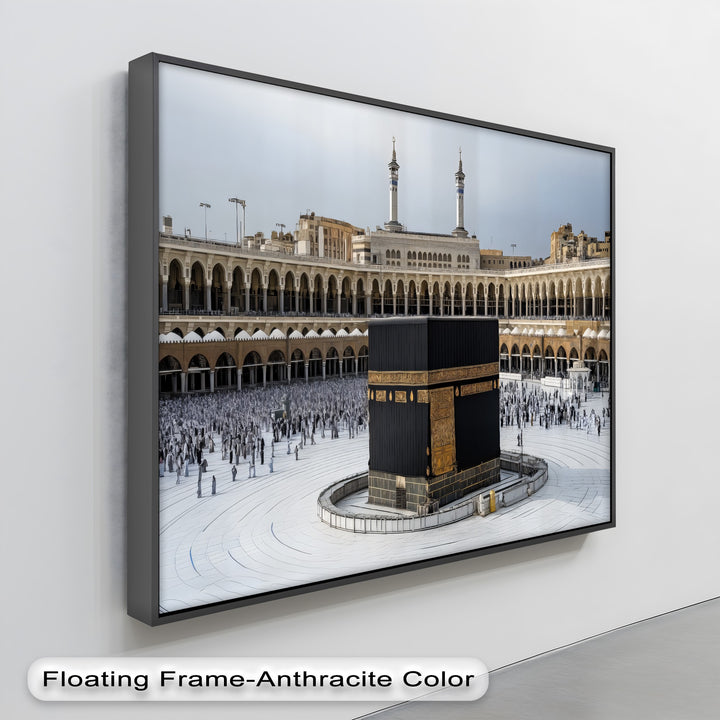 The Holy Kaaba – Majestic Islamic Wall Art of Masjid al-Haram