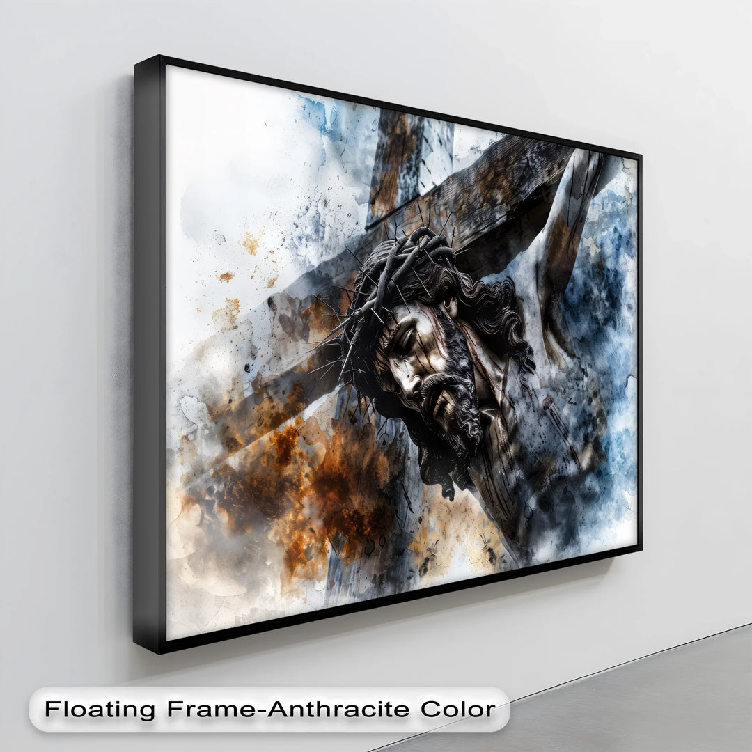 Crown of Thorns – Crucifixion of Jesus Canvas Print