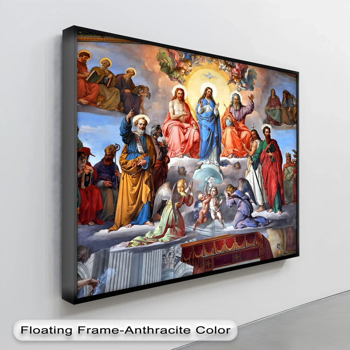 The Heavenly Coronation – Renaissance Religious Canvas Print - MyPhotoStation