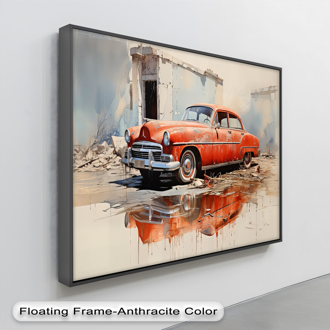 Echoes of the Past – Car Canvas Print
