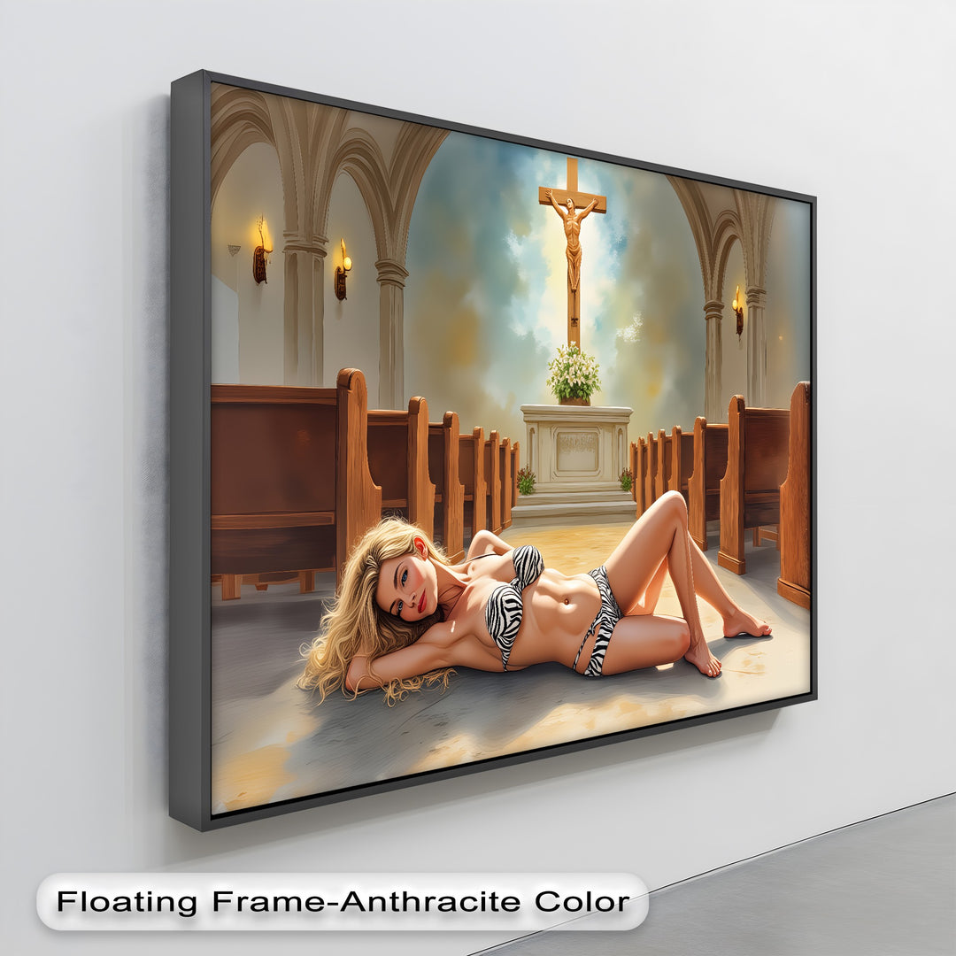 Velvet Allure – Sensual Erotic Canvas Wall Art | Framed Art
