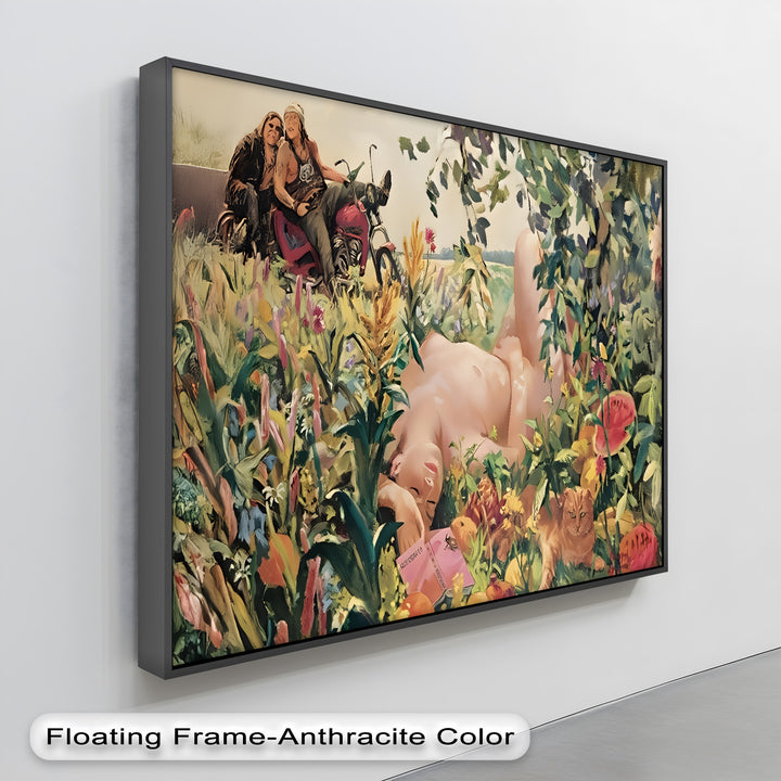 Garden of Delirium – Erotic Canvas Wall Art | Framed Art