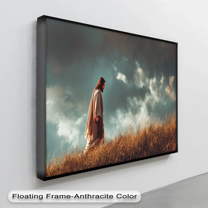 Walking in Faith – Jesus in the Wilderness Canvas Print - MyPhotoStation