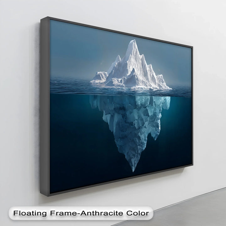 Beneath the Surface – Iceberg Canvas Print