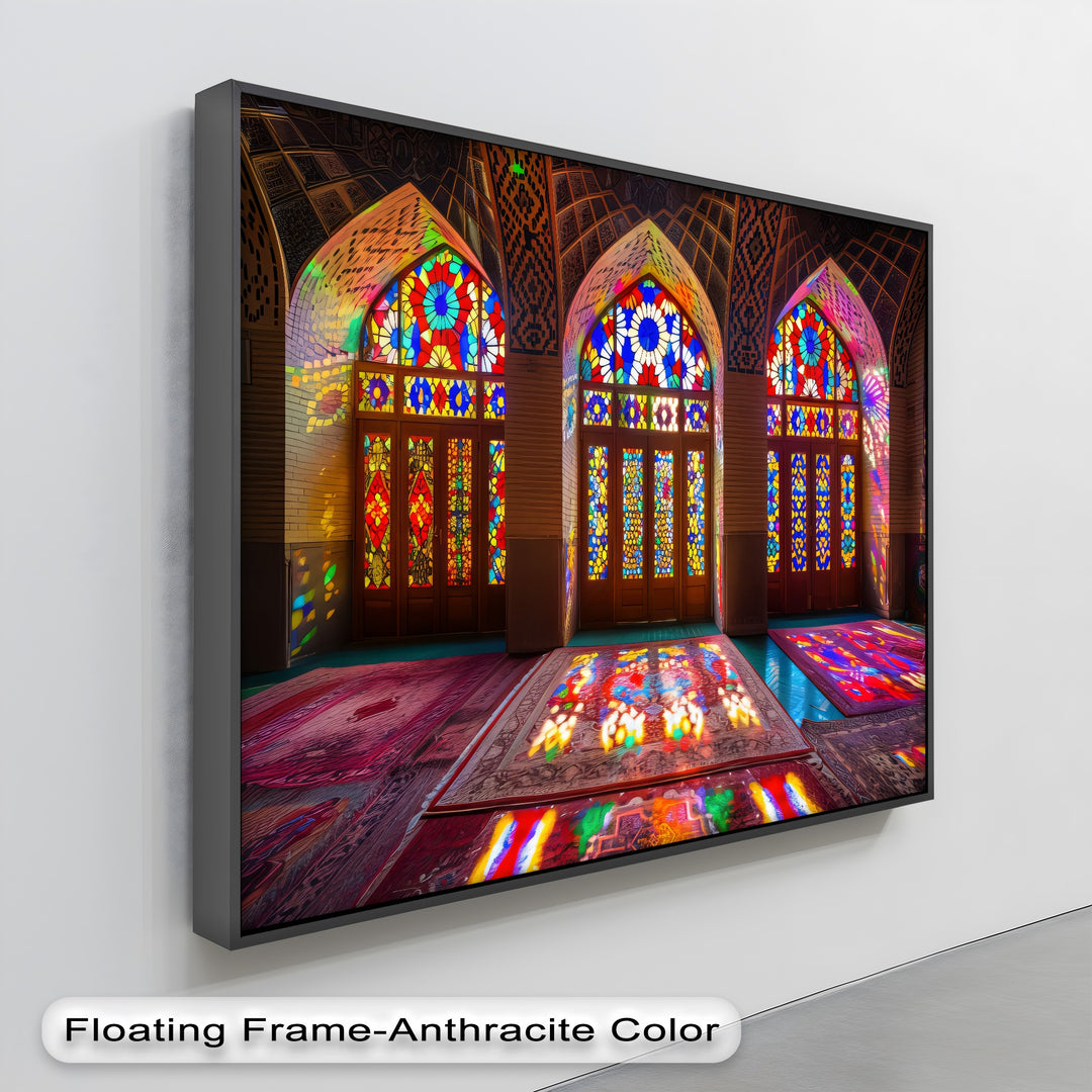 Sunlit Persian Grandeur – Persian Canvas Print