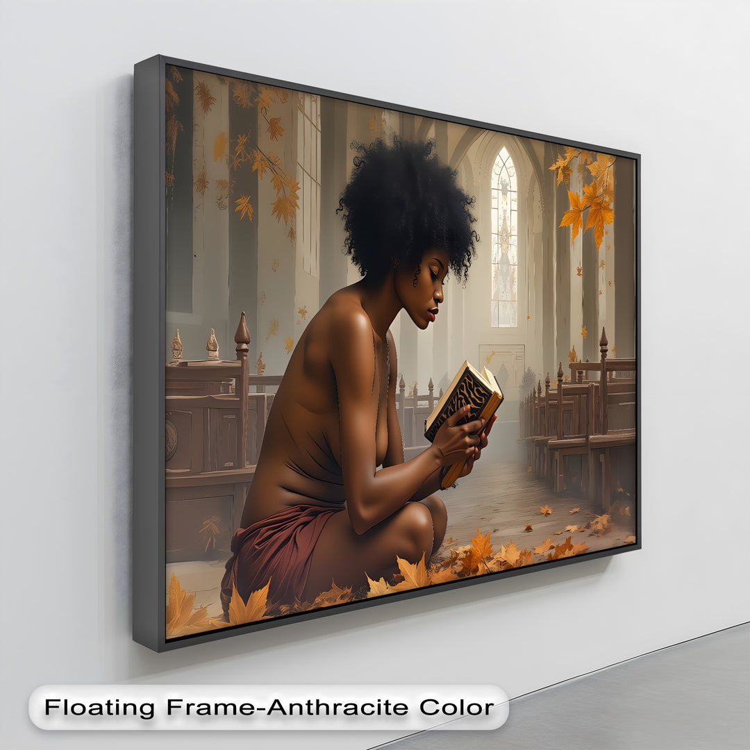 Sacred Silence – Erotic Canvas Wall Art | Large Framed Artwork