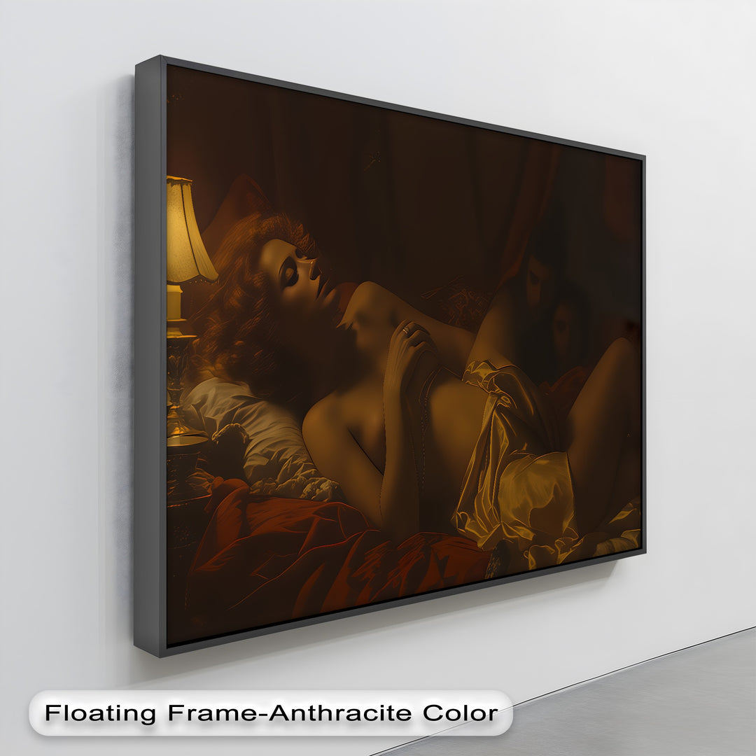 Velvet Secrets – Dark Moody Erotic Canvas Wall Art | Framed Art