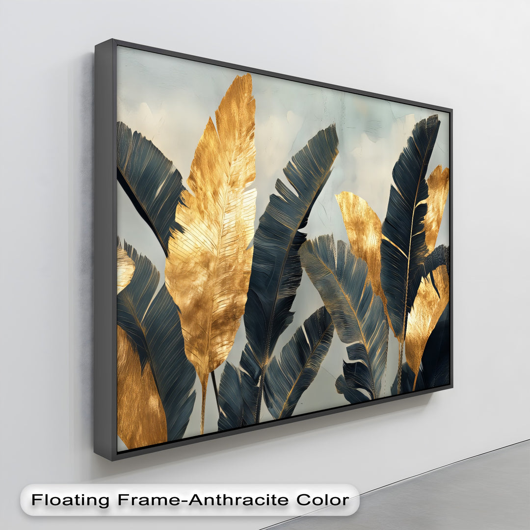 Tropical Banana Leaf - Canvas Wall Art | Artwork Canvas