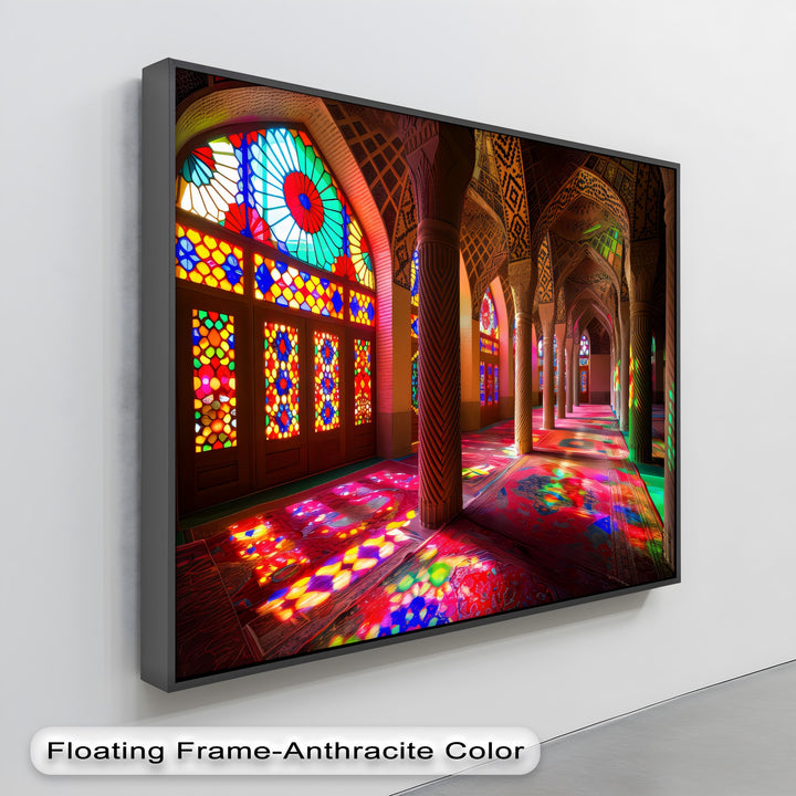 Sunlit Splendor Hall – Persian Canvas Print