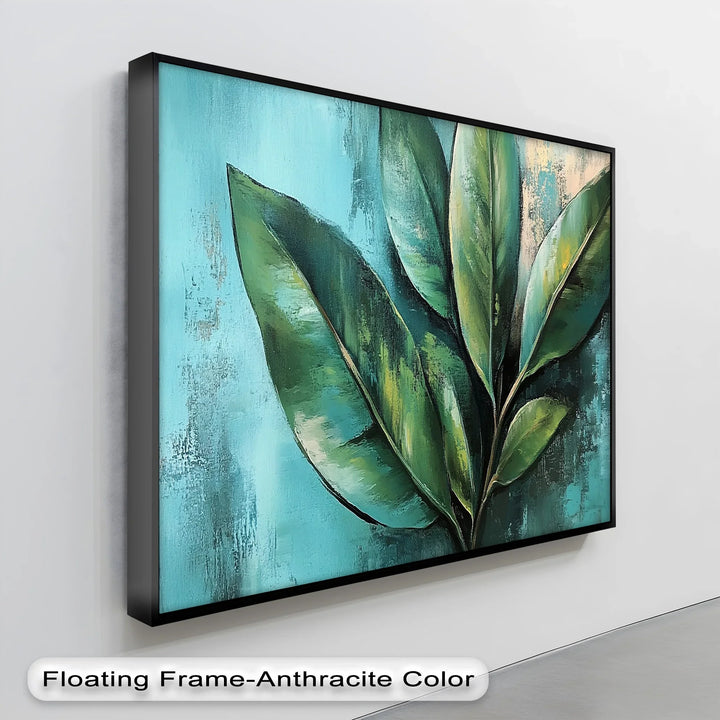 Verdant Energy – Tropical Banana Leaf Canvas Print - MyPhotoStation