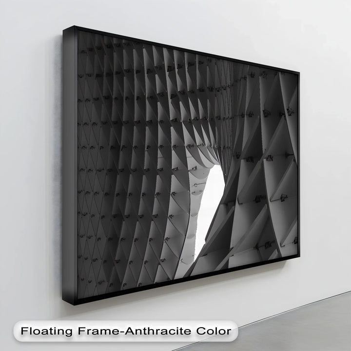 Architectural Geometry – Abstract Structural Canvas Wall Art - MyPhotoStation