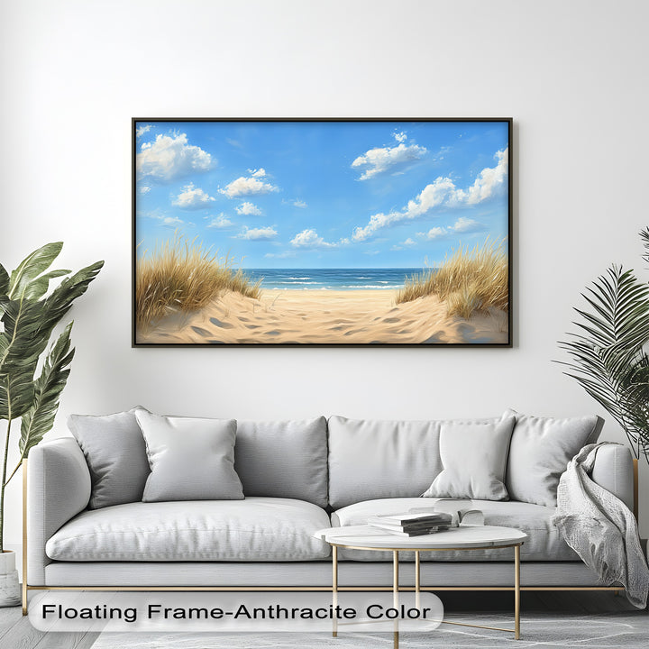 Sunny seascape ideal for photo canvas lovers and relaxing canvas pictures.


