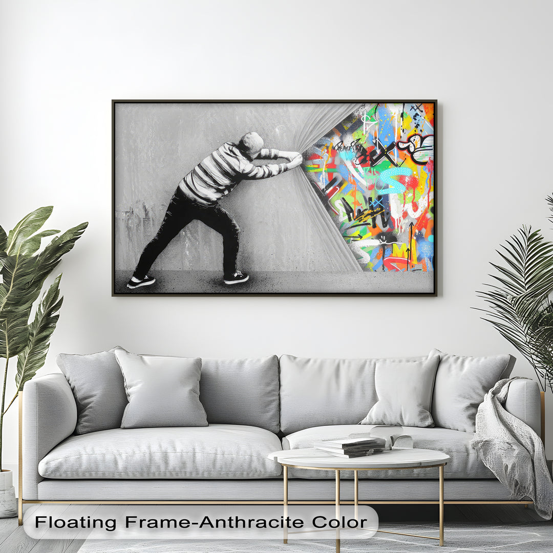 Amalfi Citrus Escape – Leinwanddruck aus einem mediterranen Orangenhain