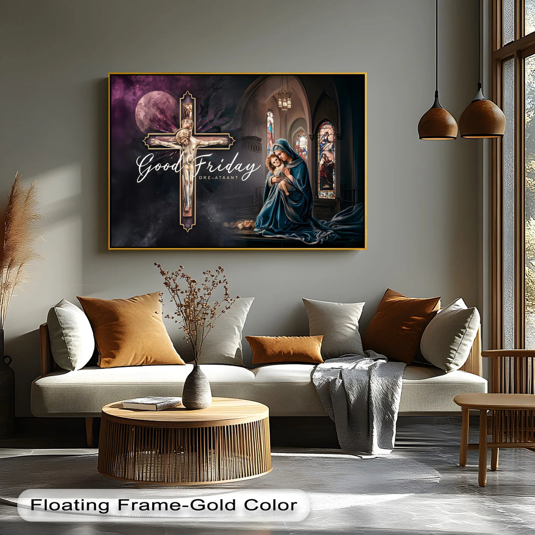 Good Friday Devotion – Jesus Canvas Print