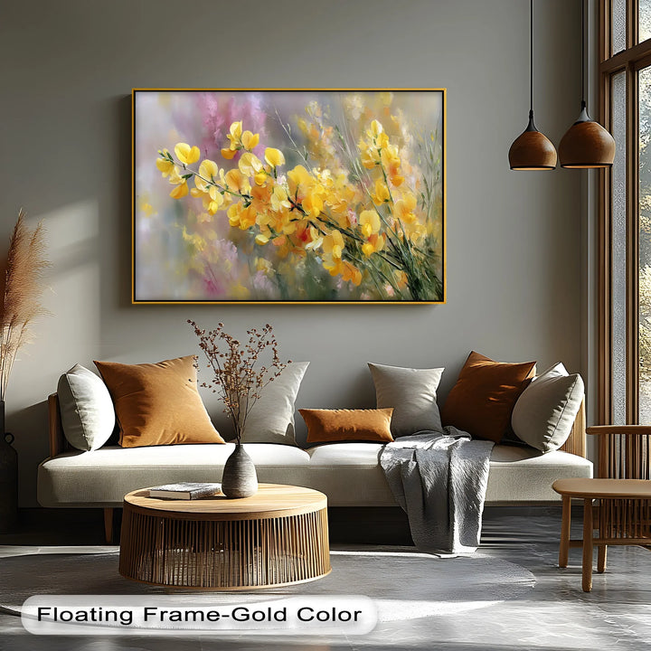 Yellow Wildflowers in Bloom – Canvas Print - MyPhotoStation