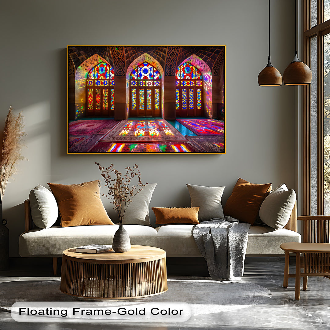 Sunlit Persian Grandeur – Persian Canvas Print