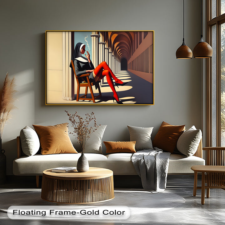 Forbidden Habit – Erotic Canvas Wall Art | Bedroom Wall Art