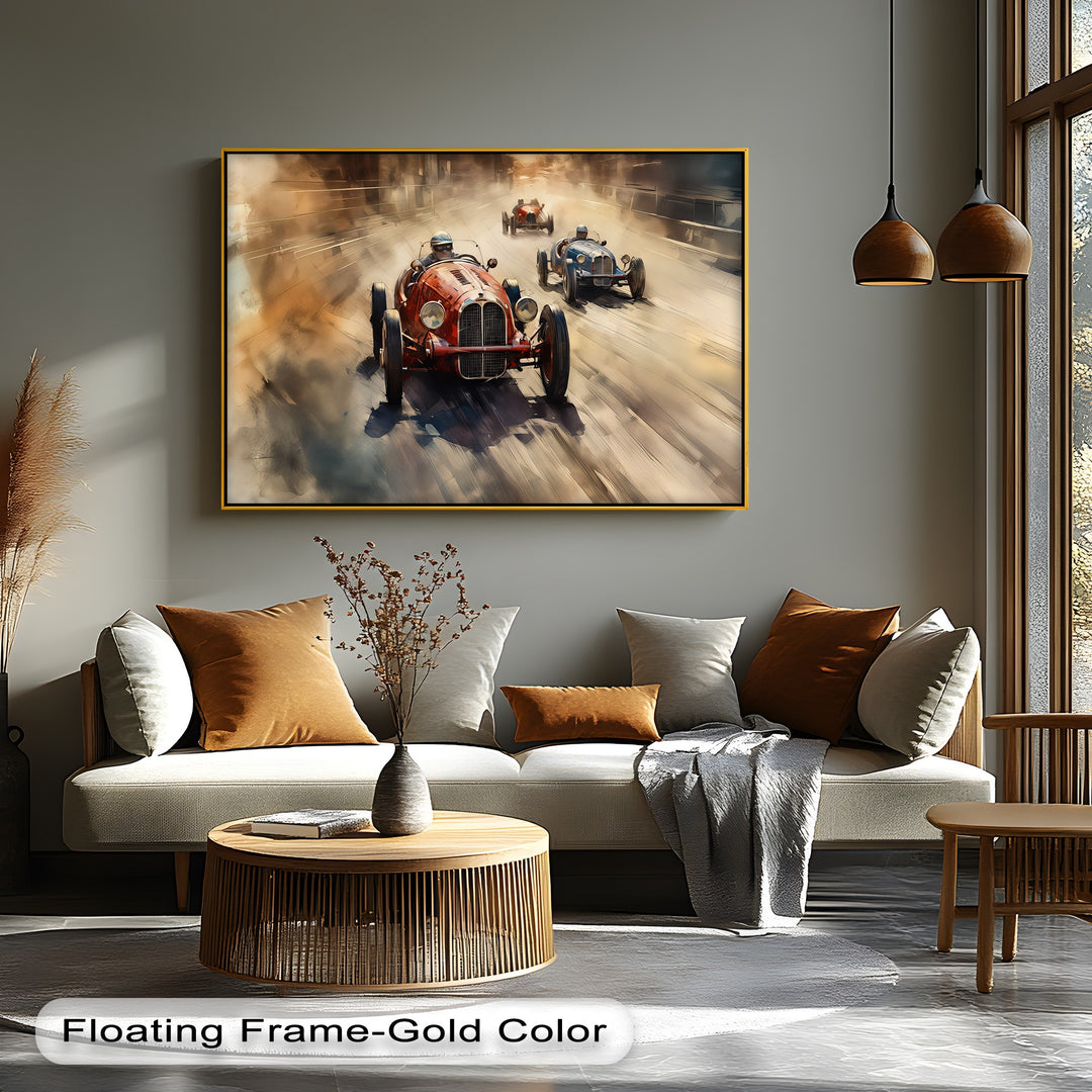 Grand Prix Glory – Car Canvas Print
