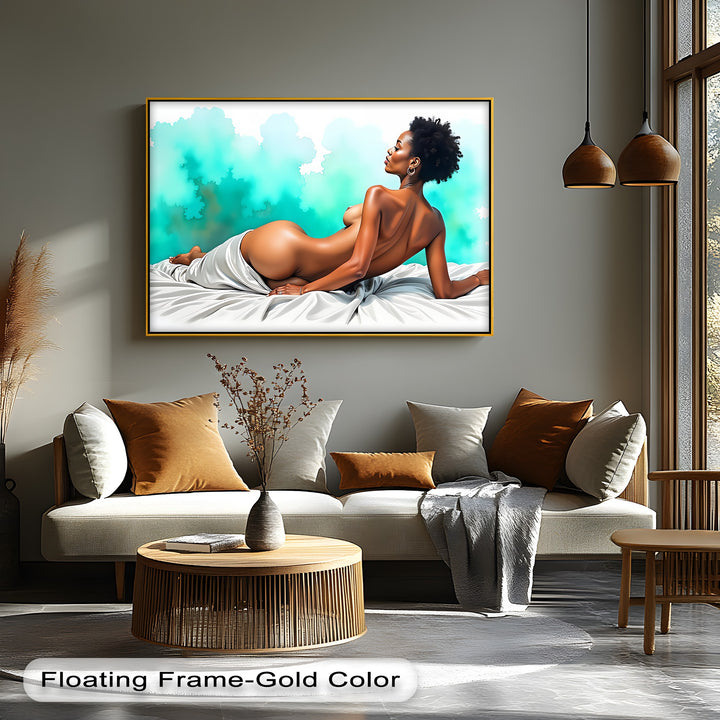 Nude Muse Empowered - Erotic Canvas Wall Art | Nude Art