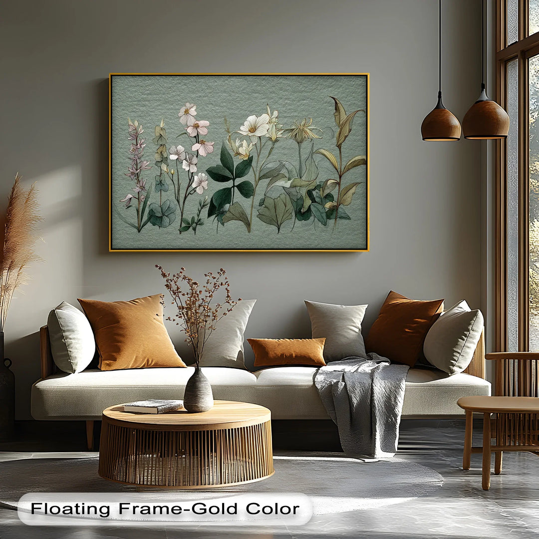 Delicate Wildflower Study – Canvas Print - MyPhotoStation