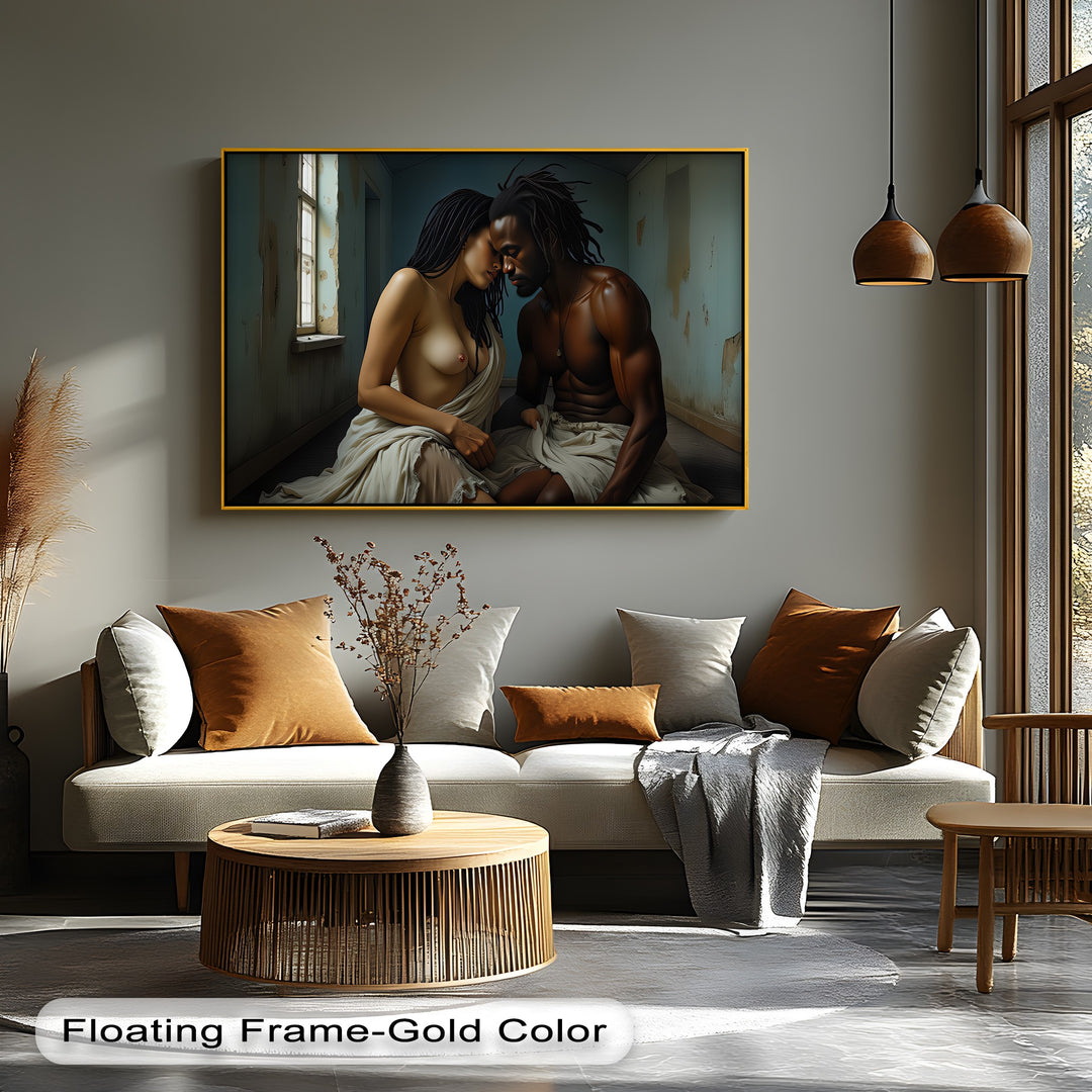 Still Together – Abstract Canvas Print | Sexy Canvas Artwork