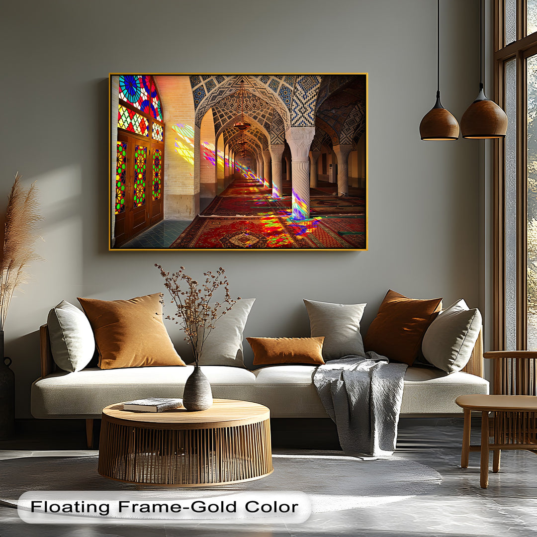 Prismatic Aisle of Light – Persian Canvas Print