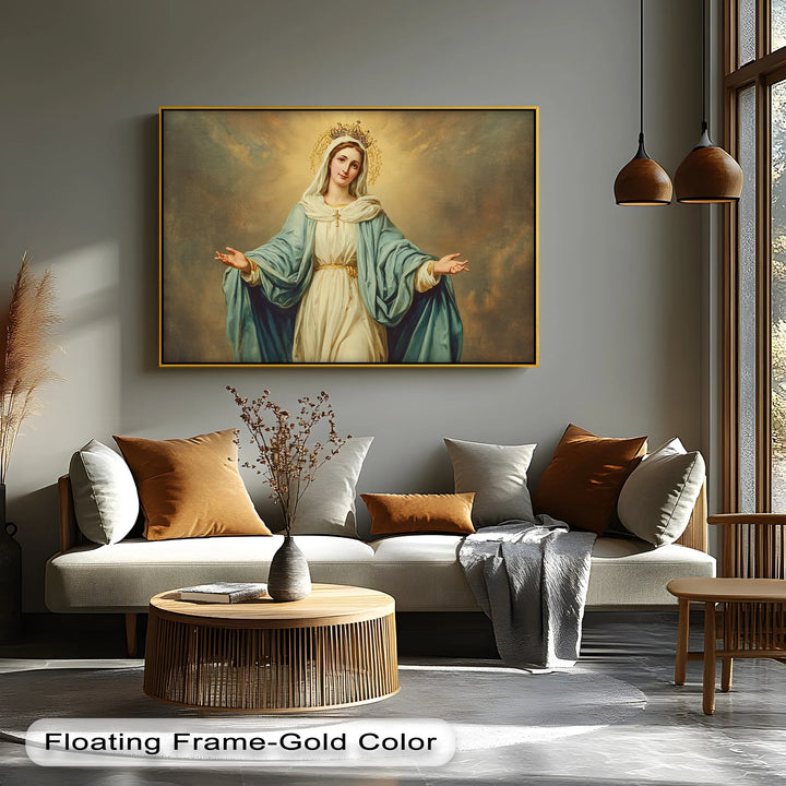 Our Lady of Grace – Virgin Mary Religious Canvas Print - MyPhotoStation