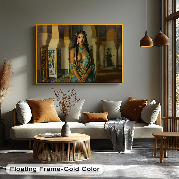 Jewel of the Palace – Erotic Canvas Wall Art | Oversized Wall Art