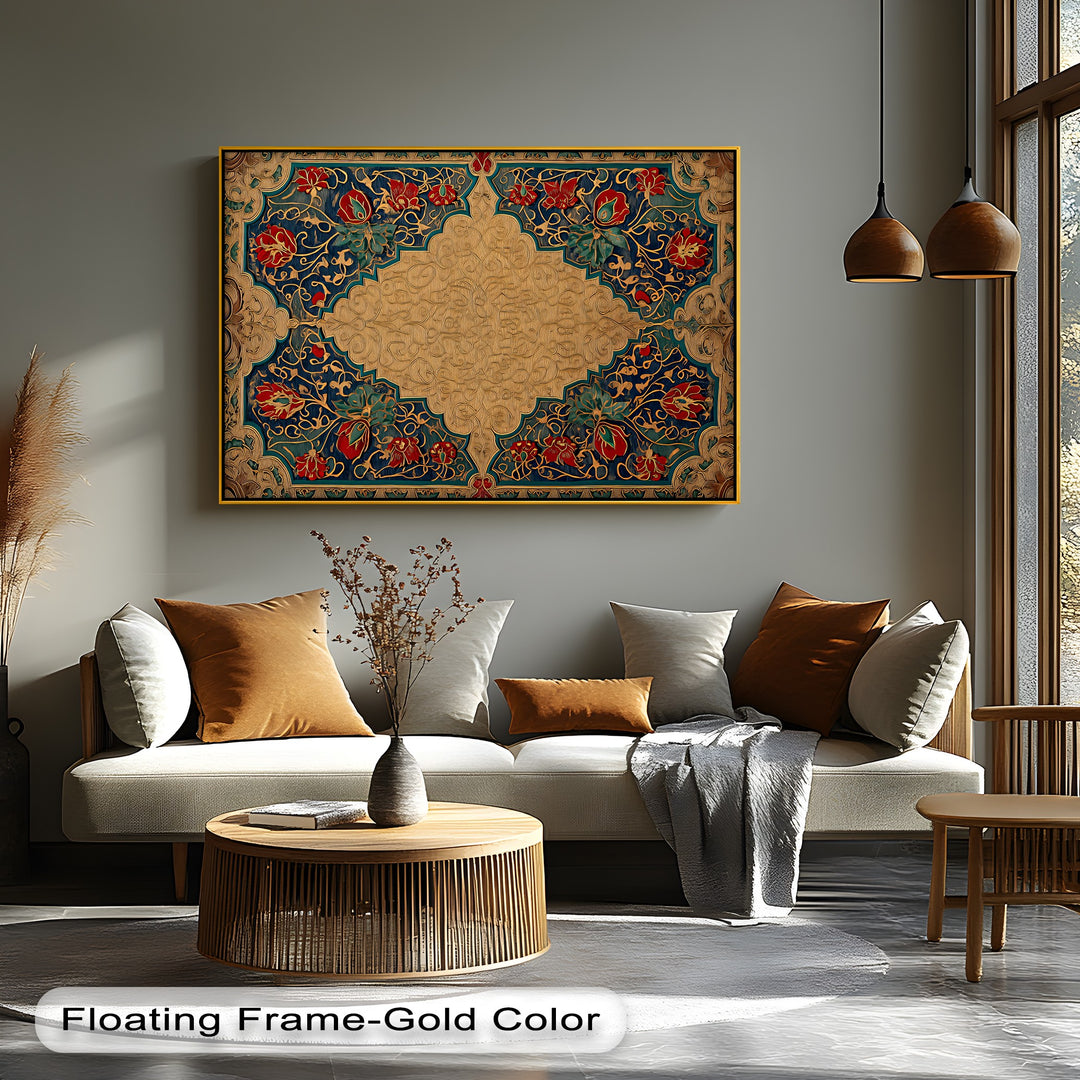 Moonlit Rider – Persian Canvas Art